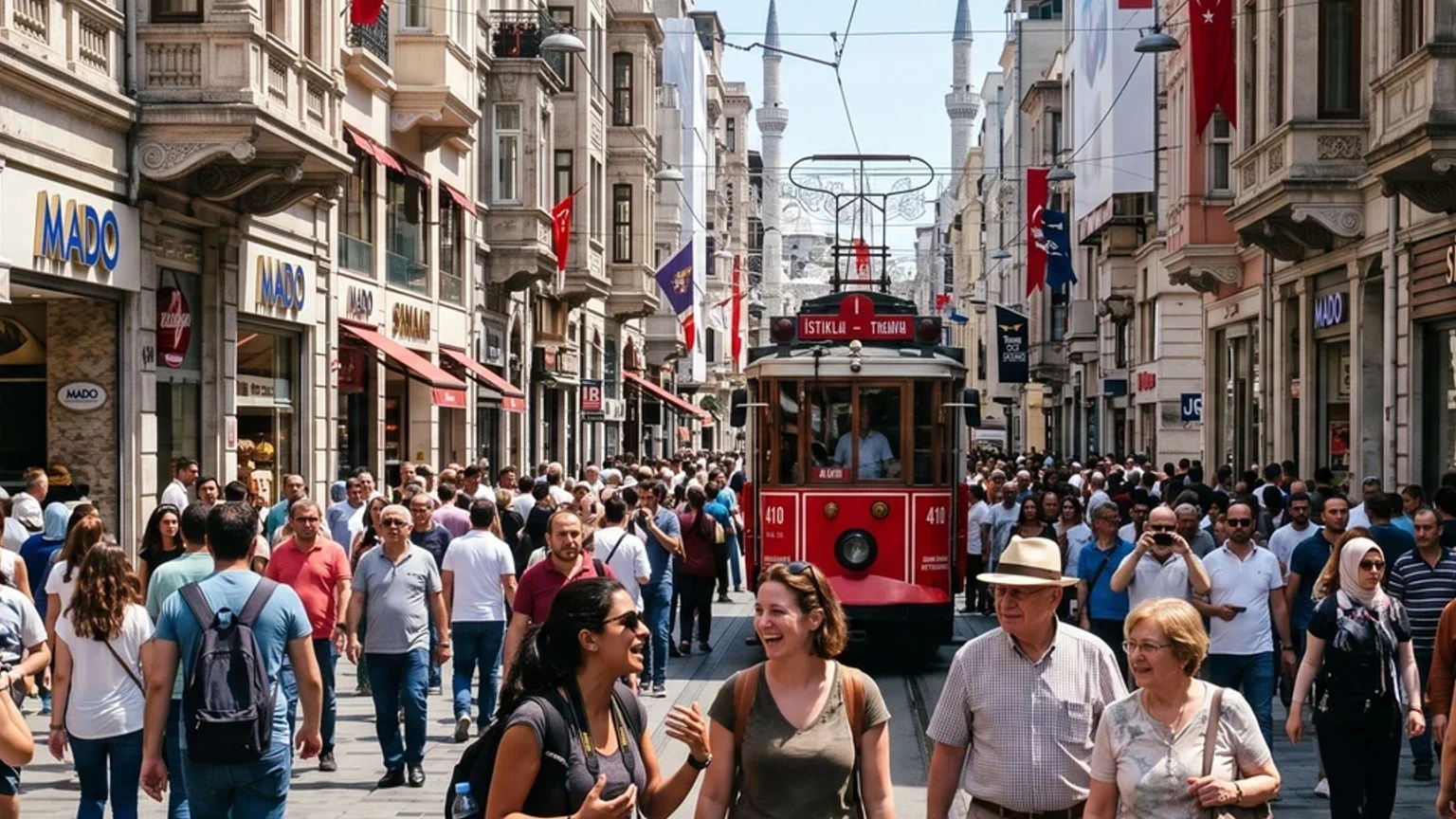 Türkiye'ye Gelen Ziyaretçi Sayısı Ağustosta Geriledi haber görseli
