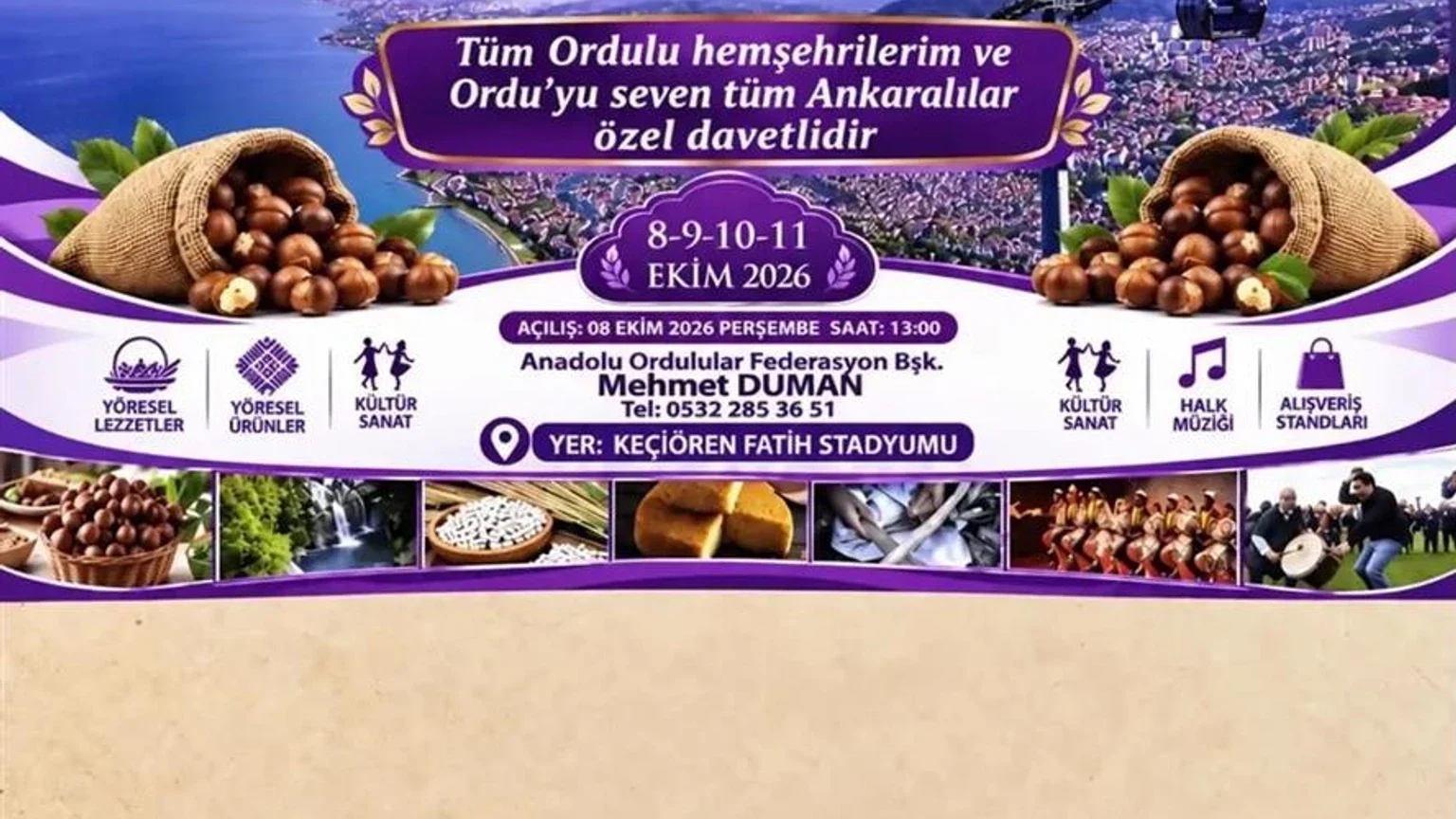 5. Ordu Günleri 8 Ekim’de Ankara’da Başlıyor haber görseli