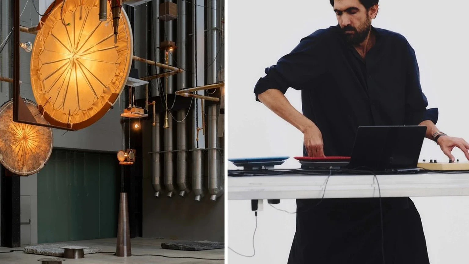 Tarek Atoui, Tate Modern’ın Turbine Hall’ını işlevsel bir ses enstalasyonu olarak dönüştürdü haber görseli