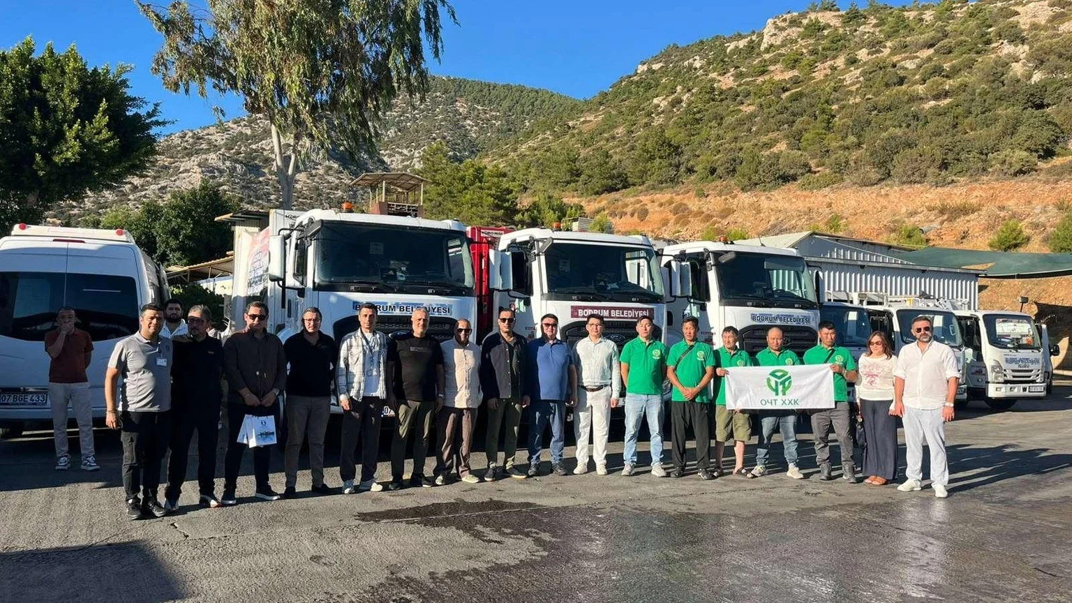 Moğolistanlı Temizlik Heyeti Bodrum Belediyesi’ni İnceledi haber görseli