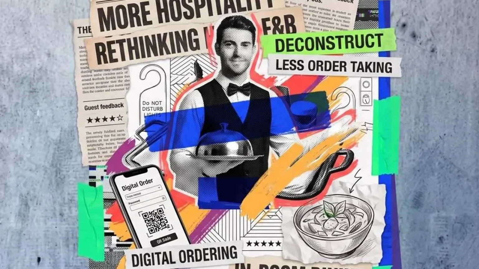 Rethinking Hotel F&B The, dijital siparişlemeyi personel azaltmak için değil misafirle anlamlı etkileşim için kullanılması gerektiğini savundu haber görseli