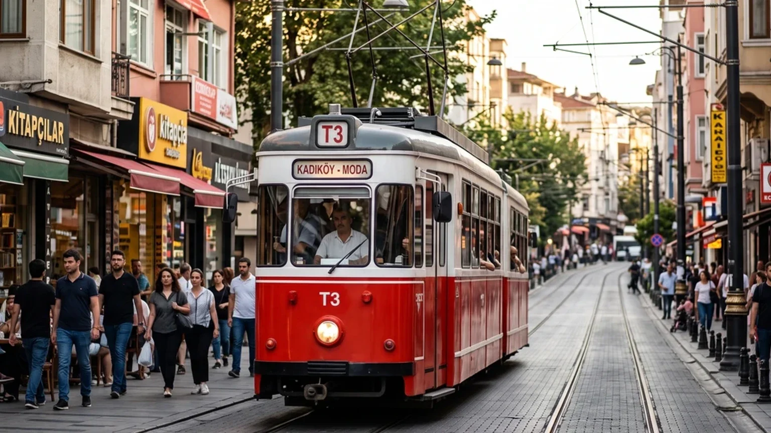 Kadıköy-Moda Tramvay kapatılıyor haber görseli