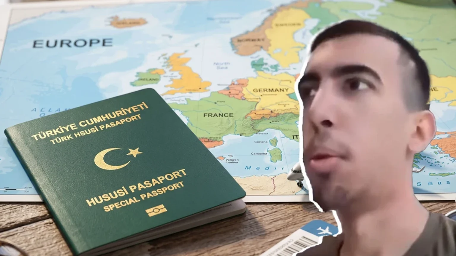 Yeşil pasaportlu Türk vatandaşı Almanya'ya alınmadı haber görseli