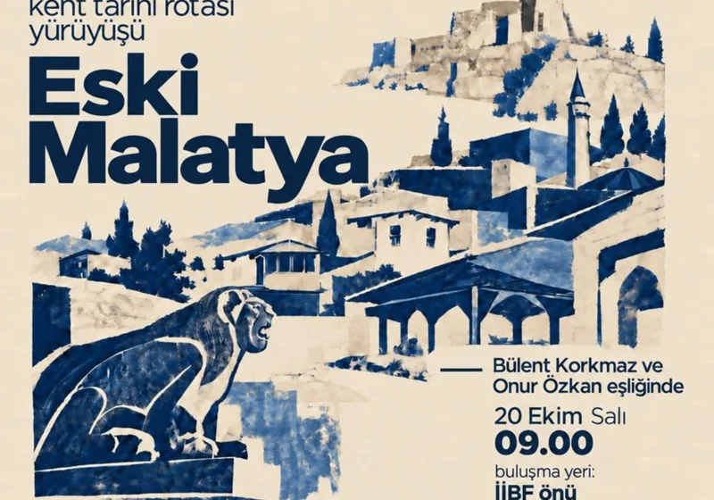 Malatya İl Kültür ve Turizm Müdürlüğü üniversite öğrencilerinin 'Eski Malatya' yürüyüşünü duyurdu haber görseli