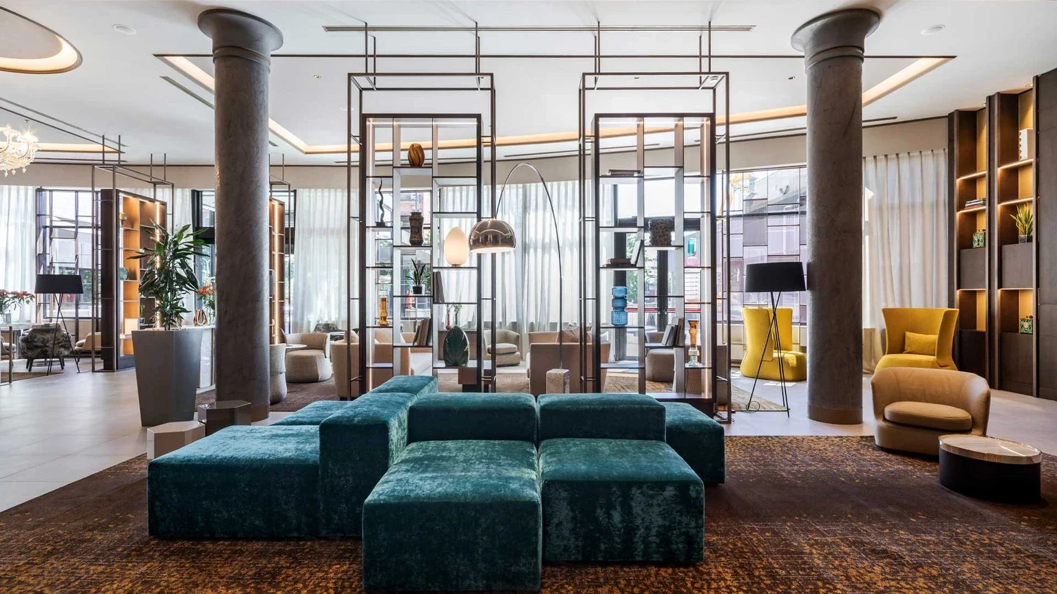 Spagnulo & Partners, Milan Marriott Hotel’ın iç mekanını yeniden tasarladı haber görseli